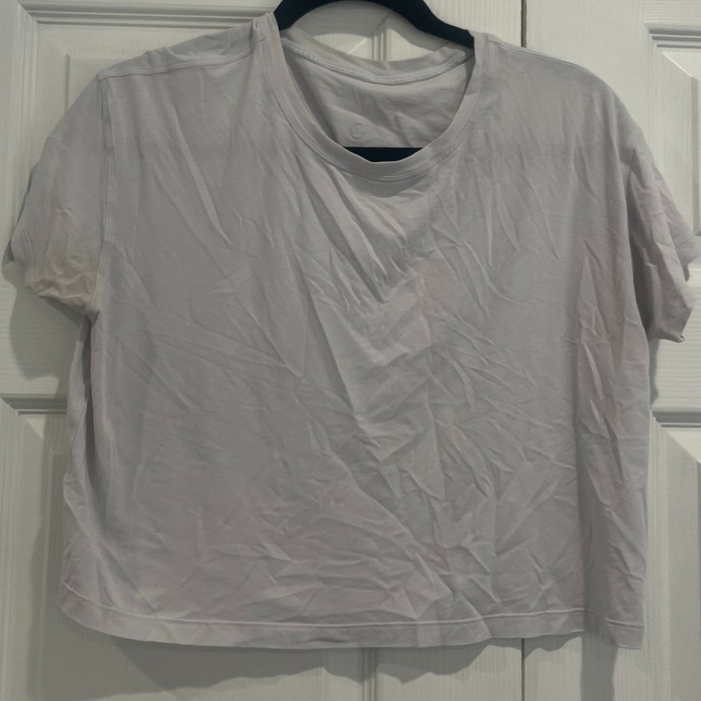 Lululemon Light Grey T-Shirt